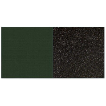 United Visual Products Sliding Door Indoor Enclosed Corkboard, 9 UV9012ACS-BLACK-DRKSPR